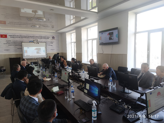 Мониторинговый визит Национального офиса Erasmus+ в Кыргызстане