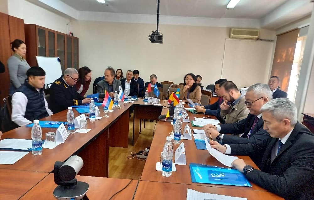 Встреча с  Консультационным Советом Национального Узла исследований по геоинформационным технологиям в Кыргызской Республике (Kyrgyz NRN-GIT)
