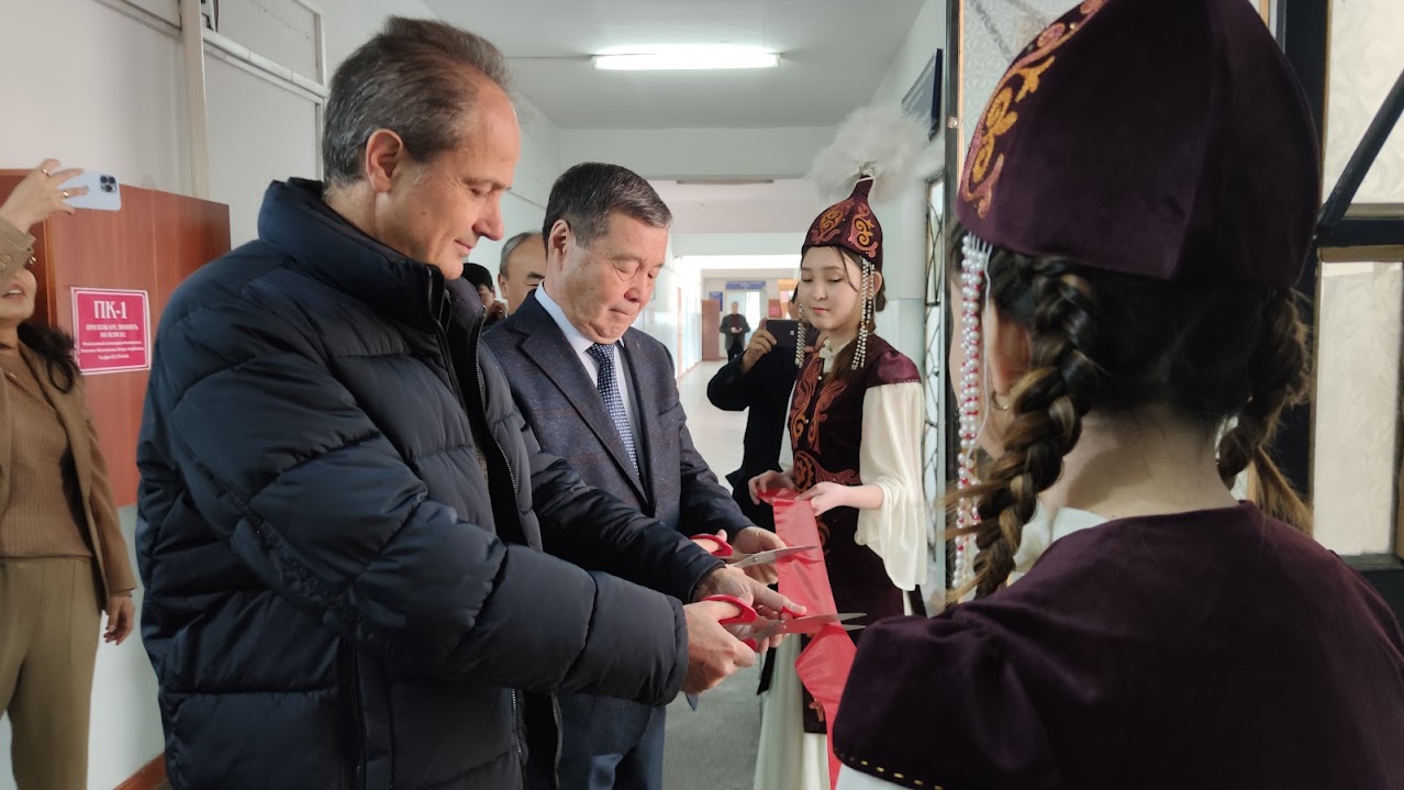 Открытие Лаборатории ГИТ в Кыргызском Государственном Университете Строительства, Транспорта и Архитектуры (КГУСТА)